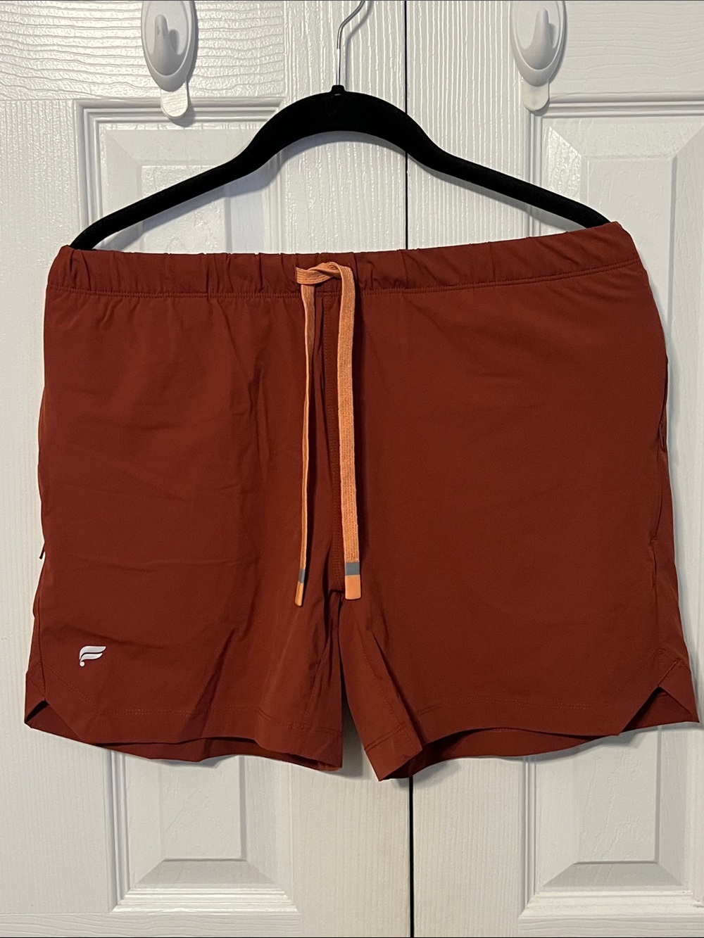 EUC Fabletics Men's Brick Red/Rust The One Shorts 5 Inch Unlined Size XS